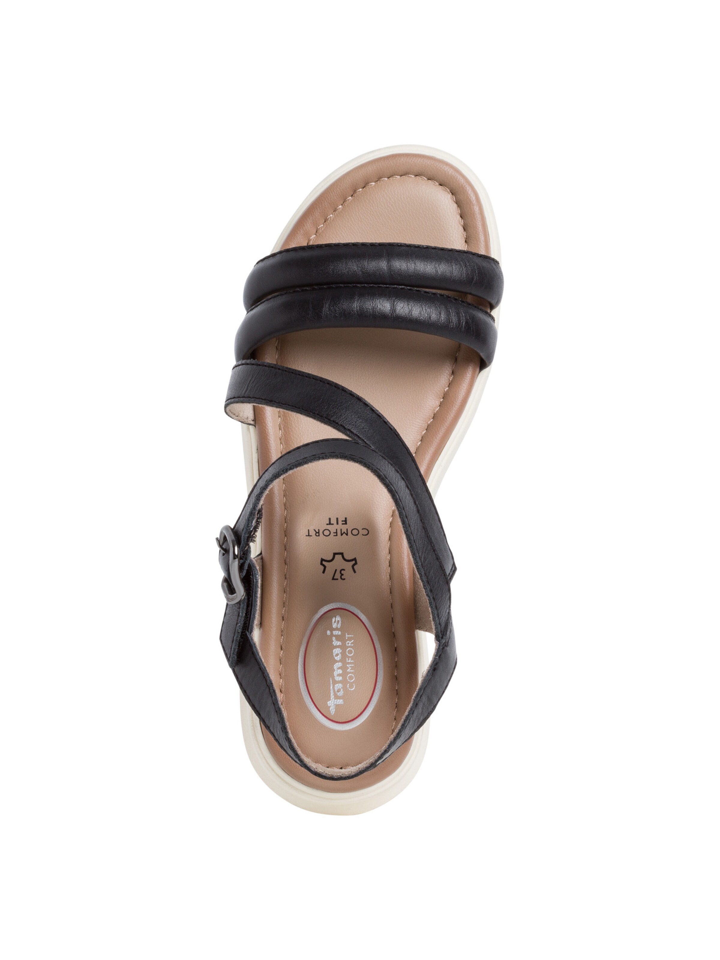 Tamaris Sandale in Schwarz