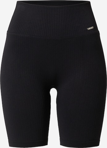 aim'n - Skinny Pantalón deportivo en negro: frente