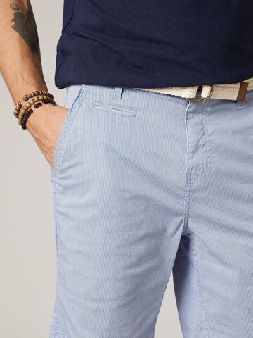 Regular Pantalon chino 'Coxie' Deeluxe en bleu