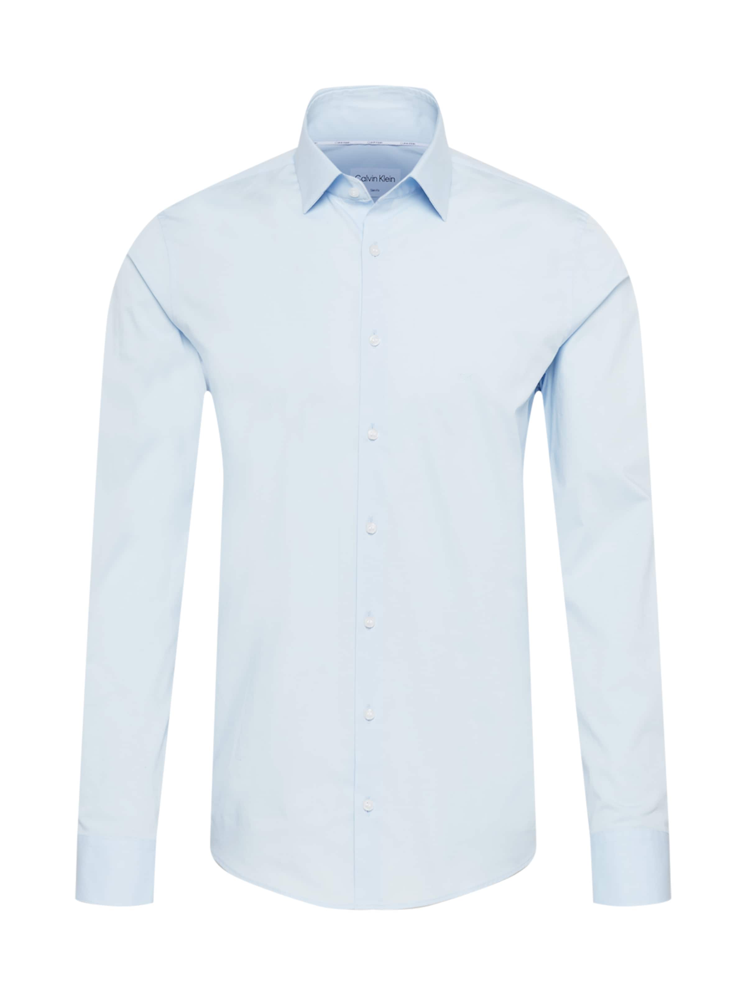Slim fit Camicia di Calvin Klein in blu: frontale
