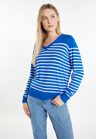 DreiMaster Maritim Pullover in Blau: predná strana