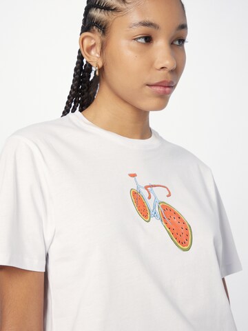 Iriedaily T-Shirt 'Samma' in Weiß