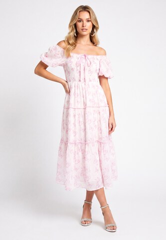 faina Dress in White