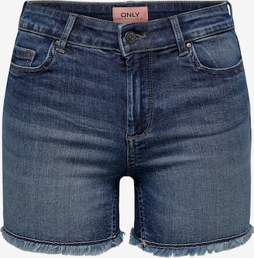 ONLY Slimfit Jeans 'Blush' in Blauw: voorkant