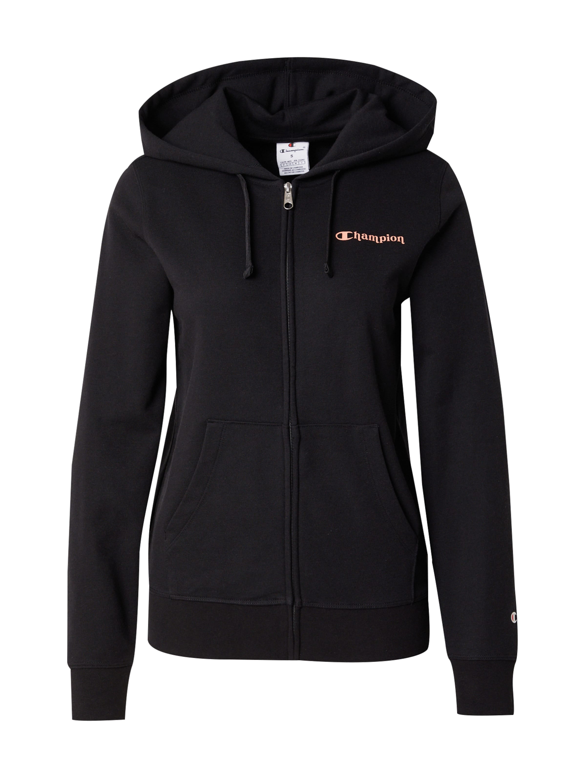 Champion Authentic Athletic Apparel Tréning dzseki - fekete: elől