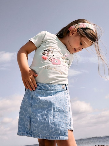 NAME IT Skirt in Blue: front