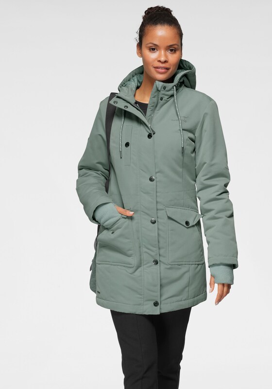 KangaROOS Between-Seasons Parka in Smoke Grey