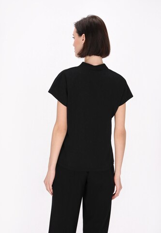 usha BLACK LABEL Блузка 'Classic Look' в Черный