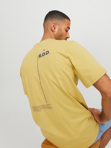 T-Shirt 'RDDELIO' R.D.D. ROYAL DENIM DIVISION en jaune
