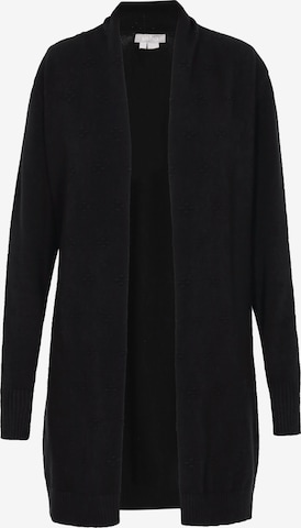 Cardigan Usha en noir : devant