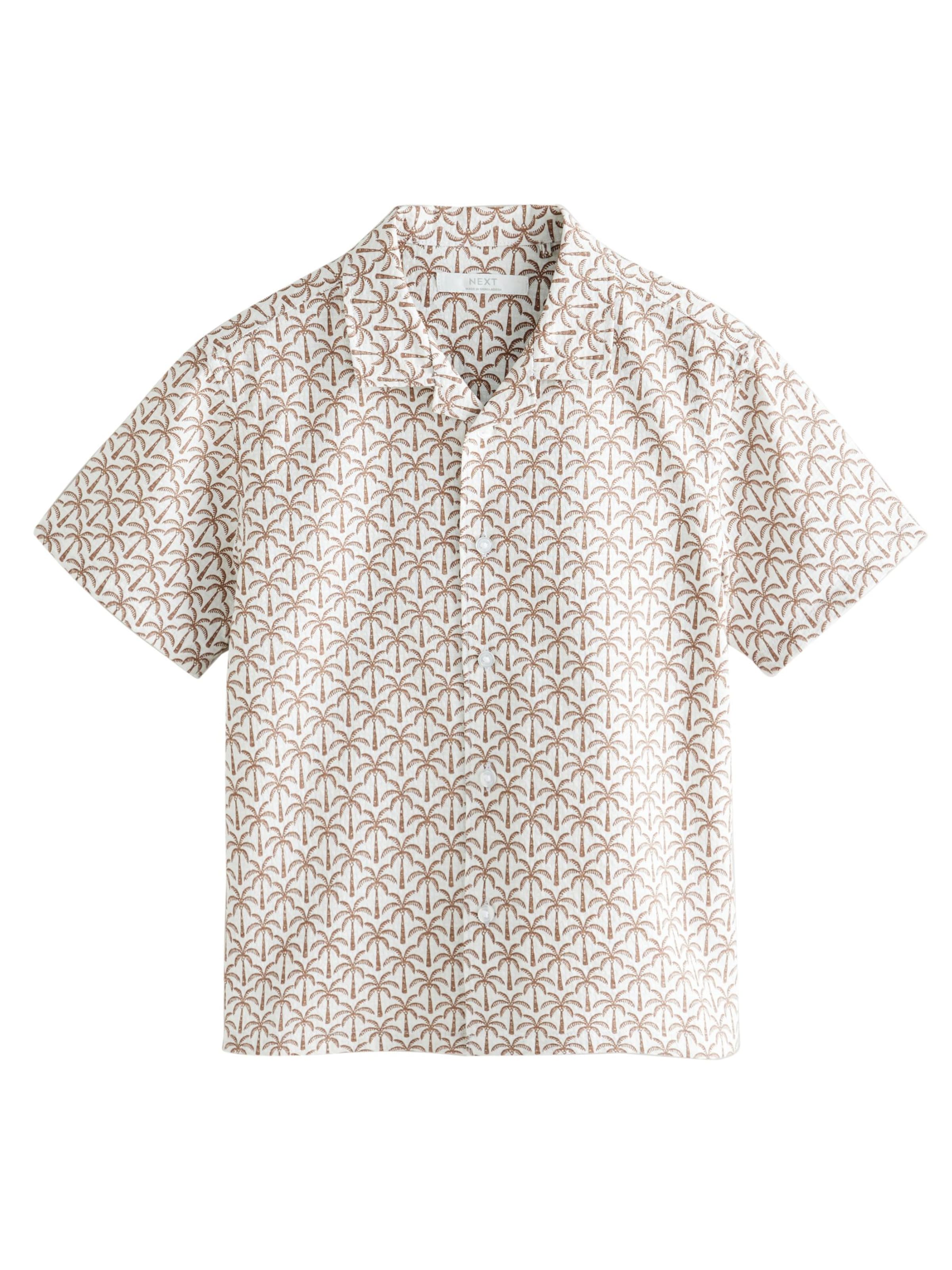 Next Rovný strih Košeľa - Béžová: predná strana