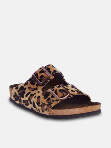 Mule Trendyol en marron : devant