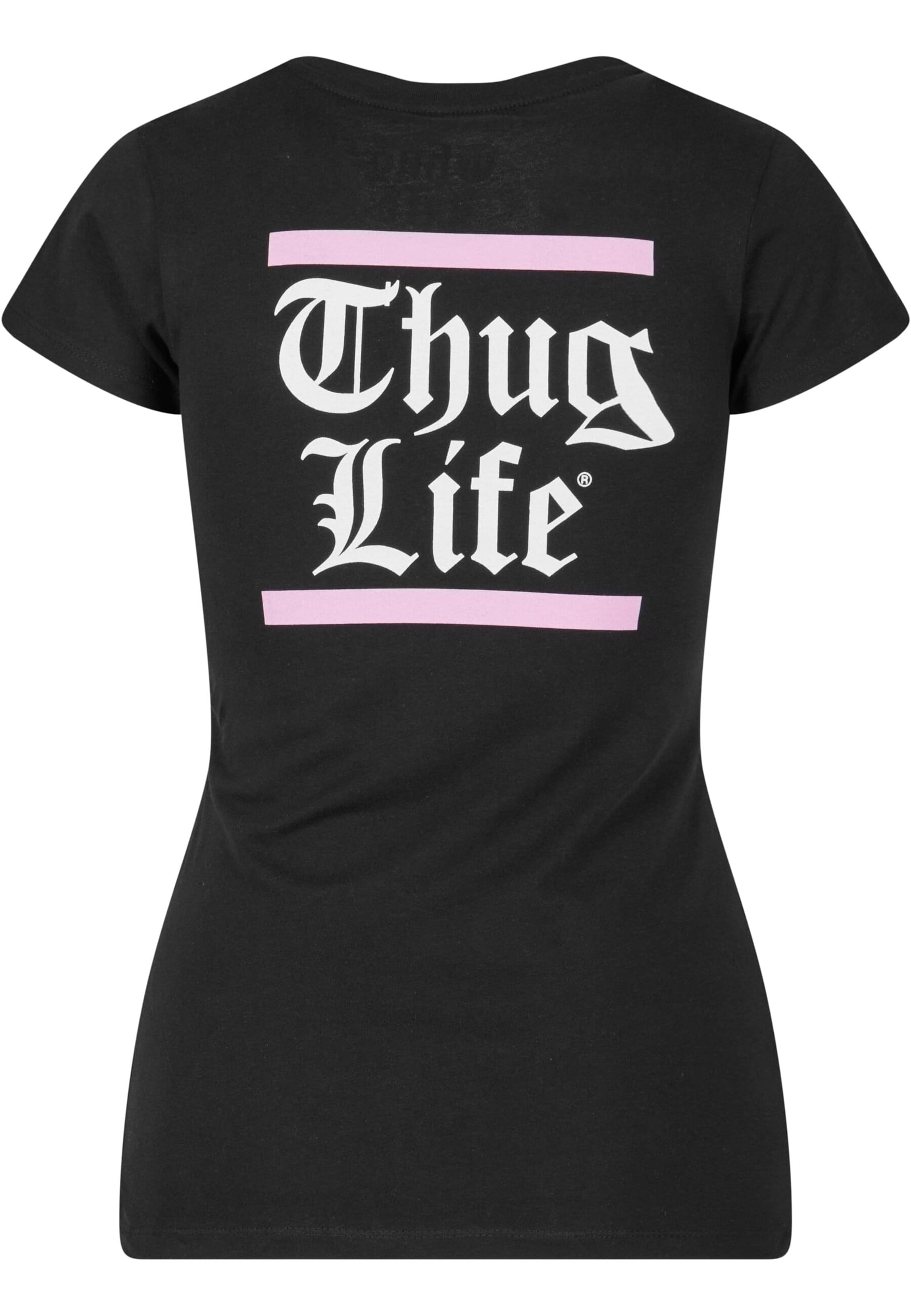 Thug Life Shirt 'Nikki' in Black