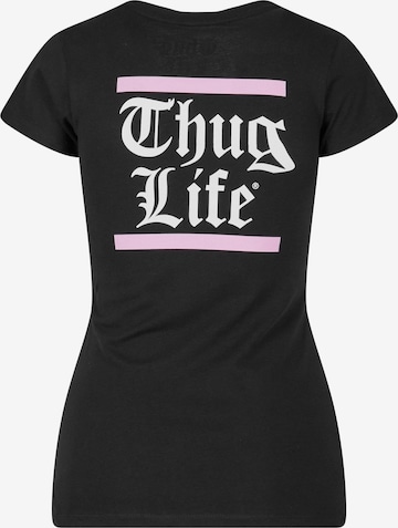 Thug Life Shirt 'Nikki' in Black