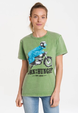 LOGOSHIRT Shirt in Green: front