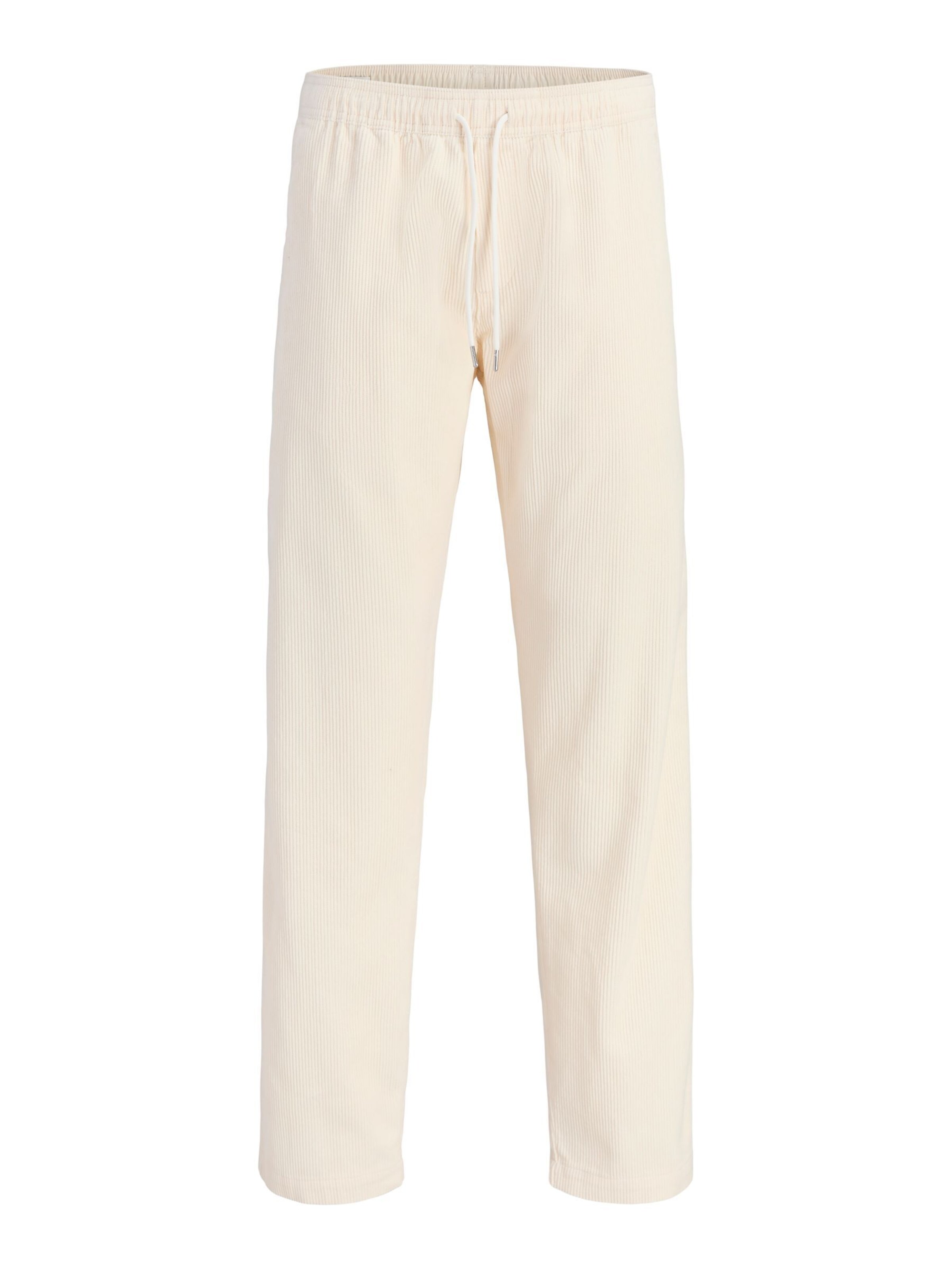JACK & JONES Trousers 'JPSTKane Heath' in White: front