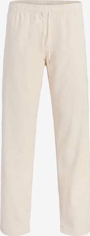 JACK & JONES Trousers 'JPSTKane Heath' in White: front