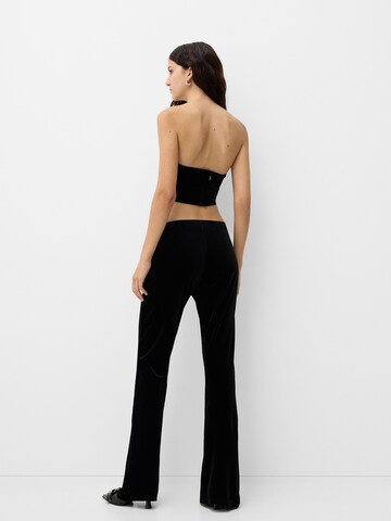 Bershka Top in Schwarz