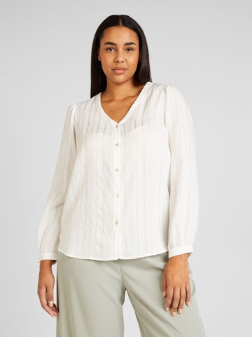 Vero Moda Curve Blouse 'CIBEN' in White: front