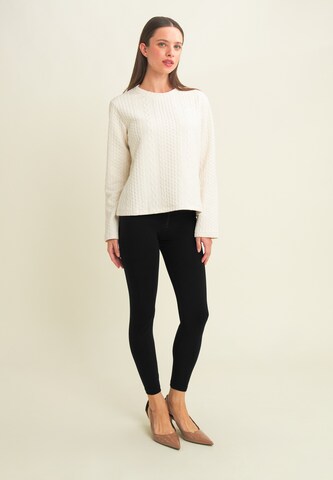 Freddy Skinny Jeggings in Schwarz: Vorderseite