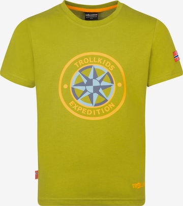 TROLLKIDS Performance Shirt in Green: front
