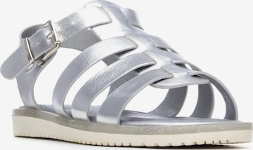 Xti Sandale in Silber: Vorderseite