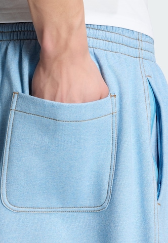 ADIDAS ORIGINALS Baggy Broek 'Trefoil Essentials' in Blauw