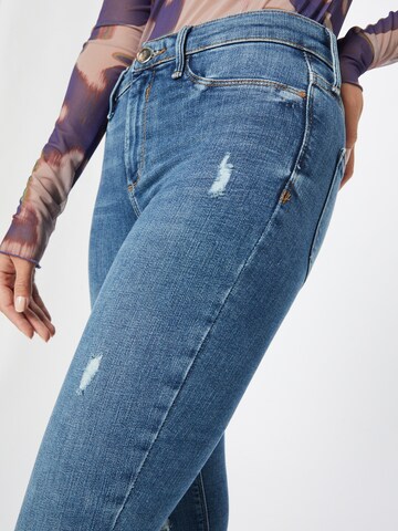 River Island Skinny Jeans 'MOLLY HERMAN' in Blau