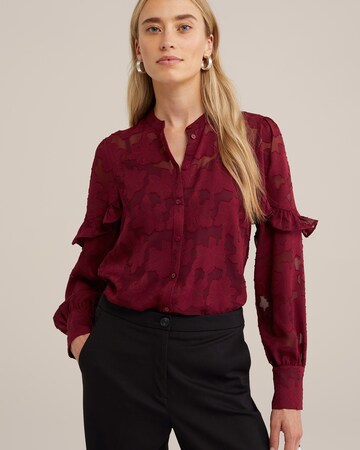 WE Fashion Блузка в Красный: спереди