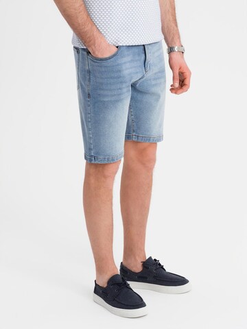 Ombre Regular Jeans in Blauw