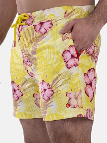 Shorts de bain Frozen Cape en mélange de couleurs