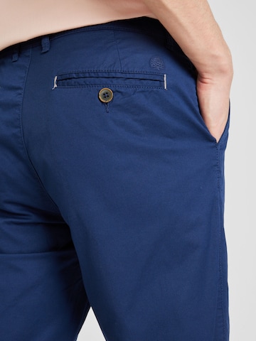 Springfield - Slimfit Pantalón chino 'RECONSIDER' en azul