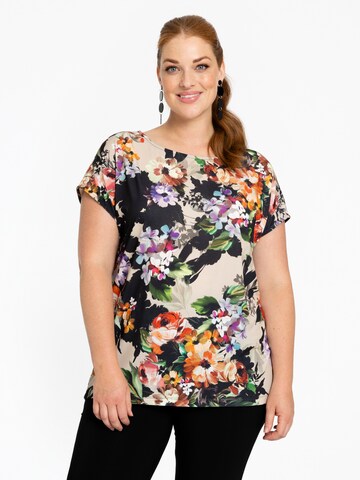YOEK Shirt in Beige: voorkant