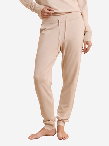 ETAM Pyjamabroek 'Belys' in Beige: voorkant