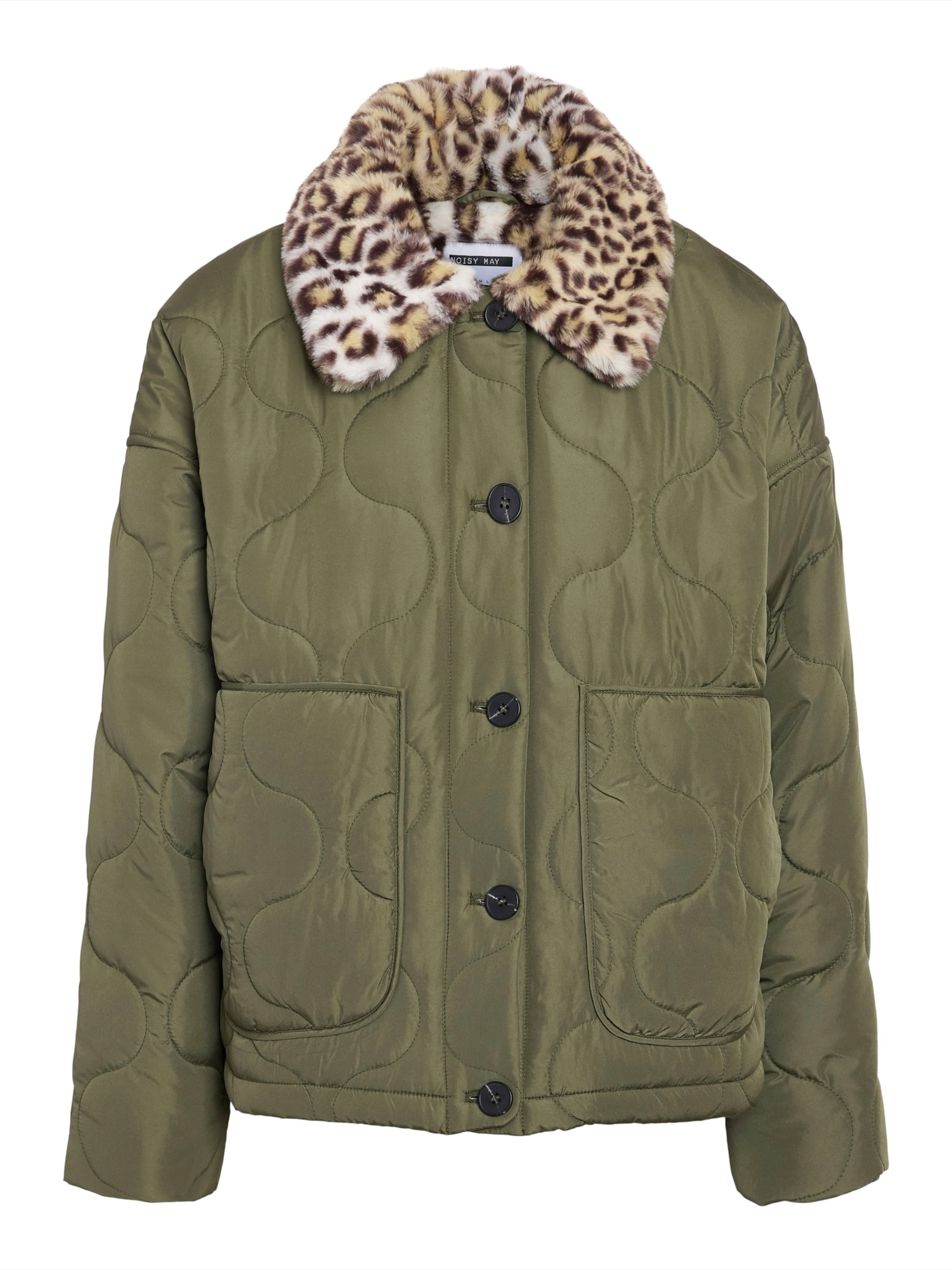 Noisy may Between-Season Jacket 'NMHOLLY' in Green: front