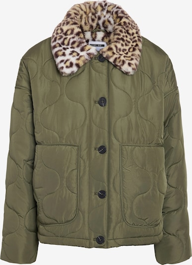 Noisy may Välikausitakki 'NMHOLLY' värissä beige / suklaa / oliivi / valkoinen, Tuotenäkymä