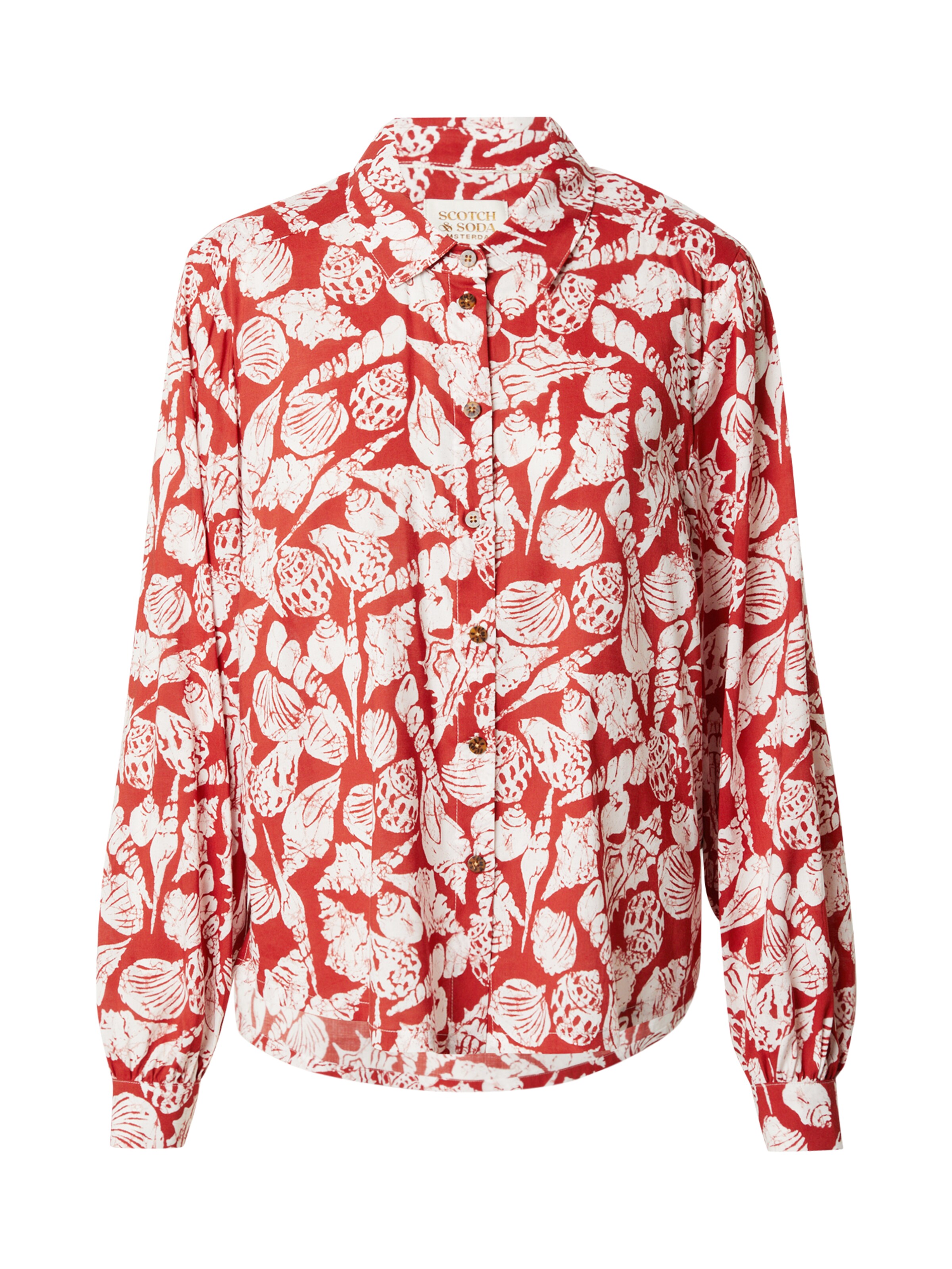 SCOTCH & SODA Μπλούζα σε κόκκινο: μπροστά