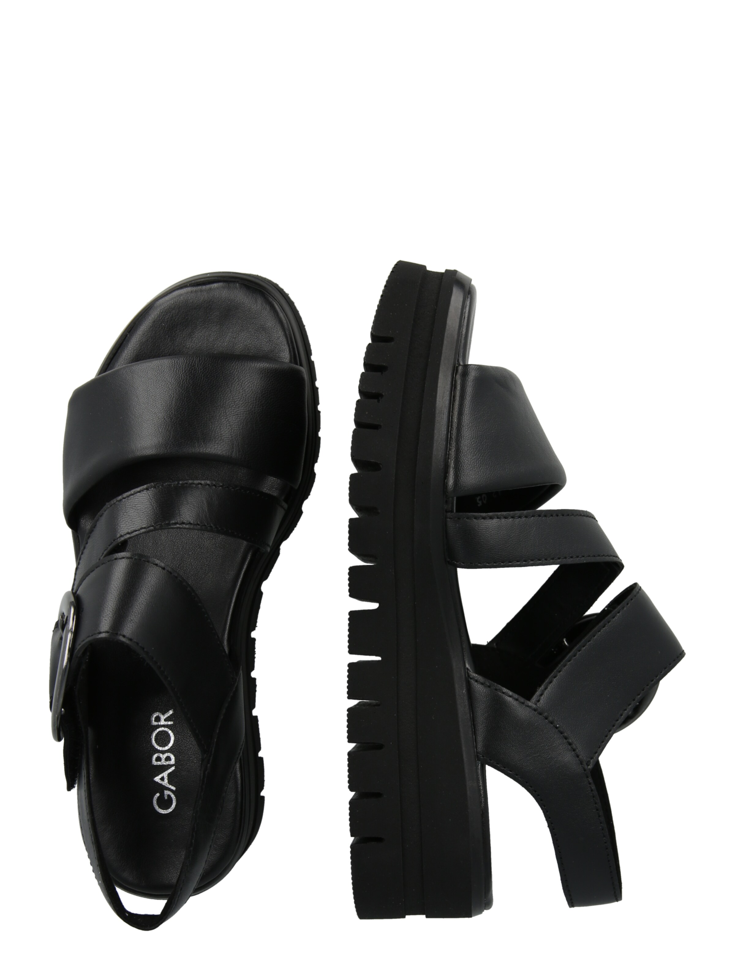 GABOR Sandaalit värissä musta