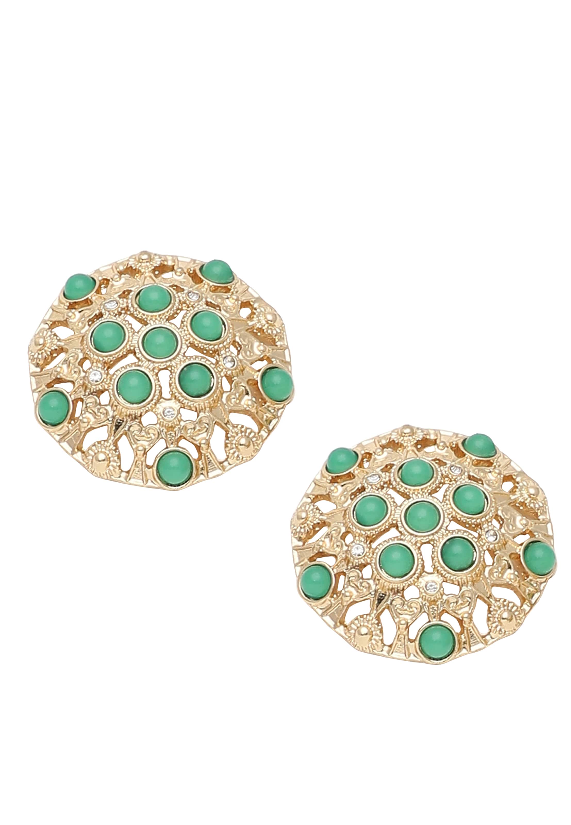 SOHI Обеци 'Camila Bc' в злато: отпред