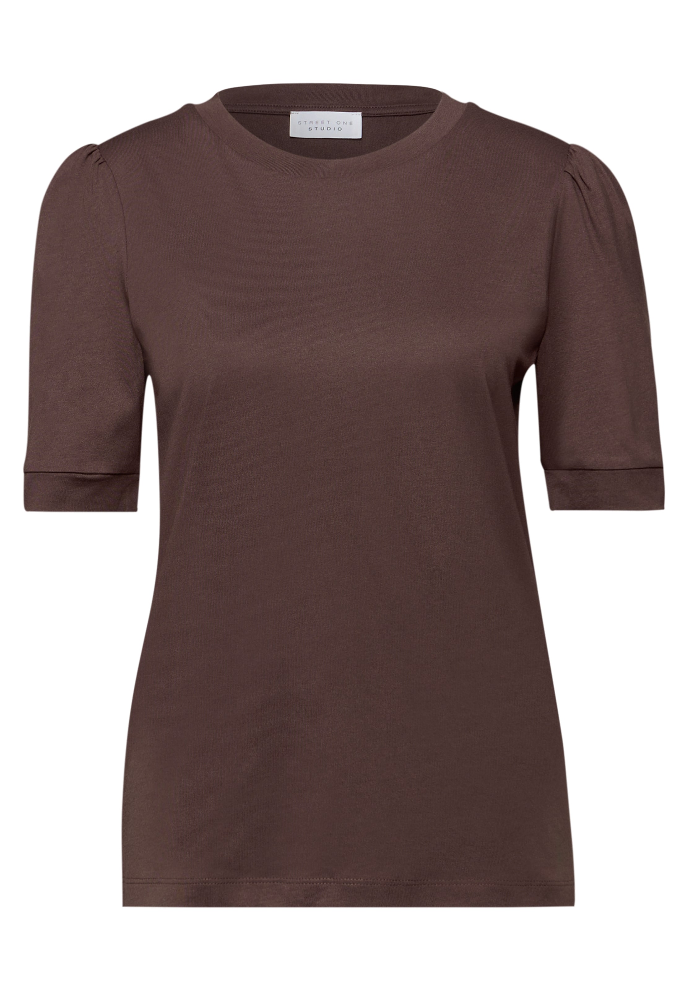 Street One Studio Shirt in Brown: front