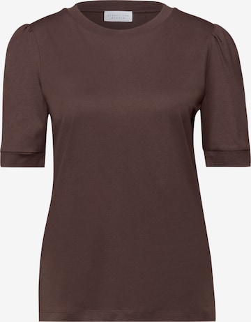Street One Studio Shirt in Brown: front