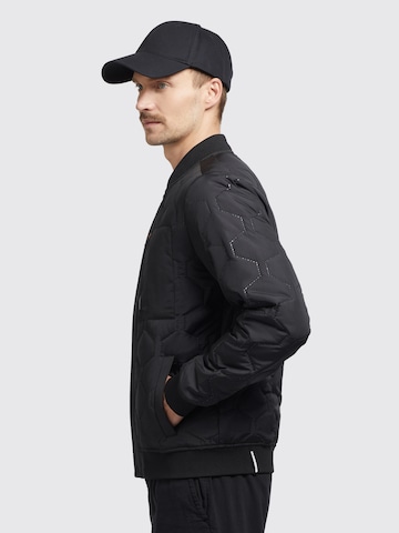 Veste mi-saison 'Carlson' khujo en noir