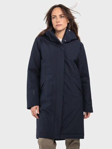 Manteau outdoor 'Gregale' Schöffel en bleu : devant
