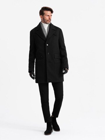 Ombre Winter coat in Black