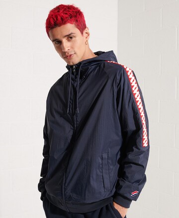 Superdry Between-Season Jacket in Blue: front