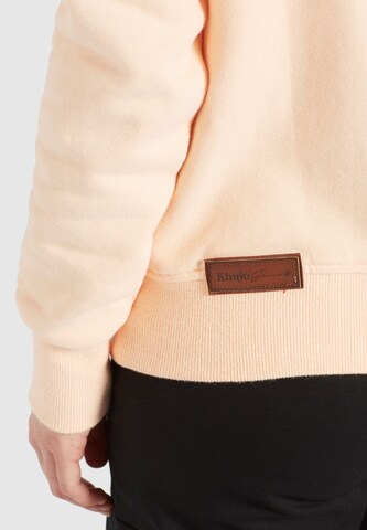 Sweat-shirt 'Fanci' khujo en orange