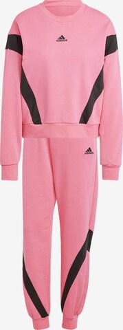 ADIDAS SPORTSWEAR Tracksuit 'Laziday' in Pink: front