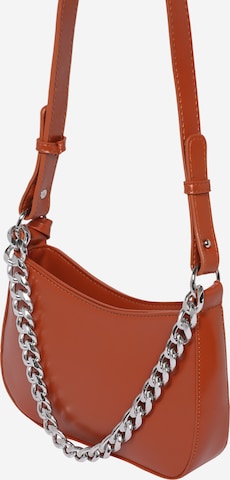 GLAMOROUS Handbag in Brown: front