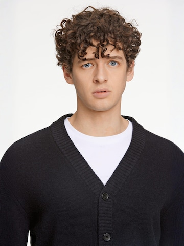 Lindbergh Gebreid vest in Zwart