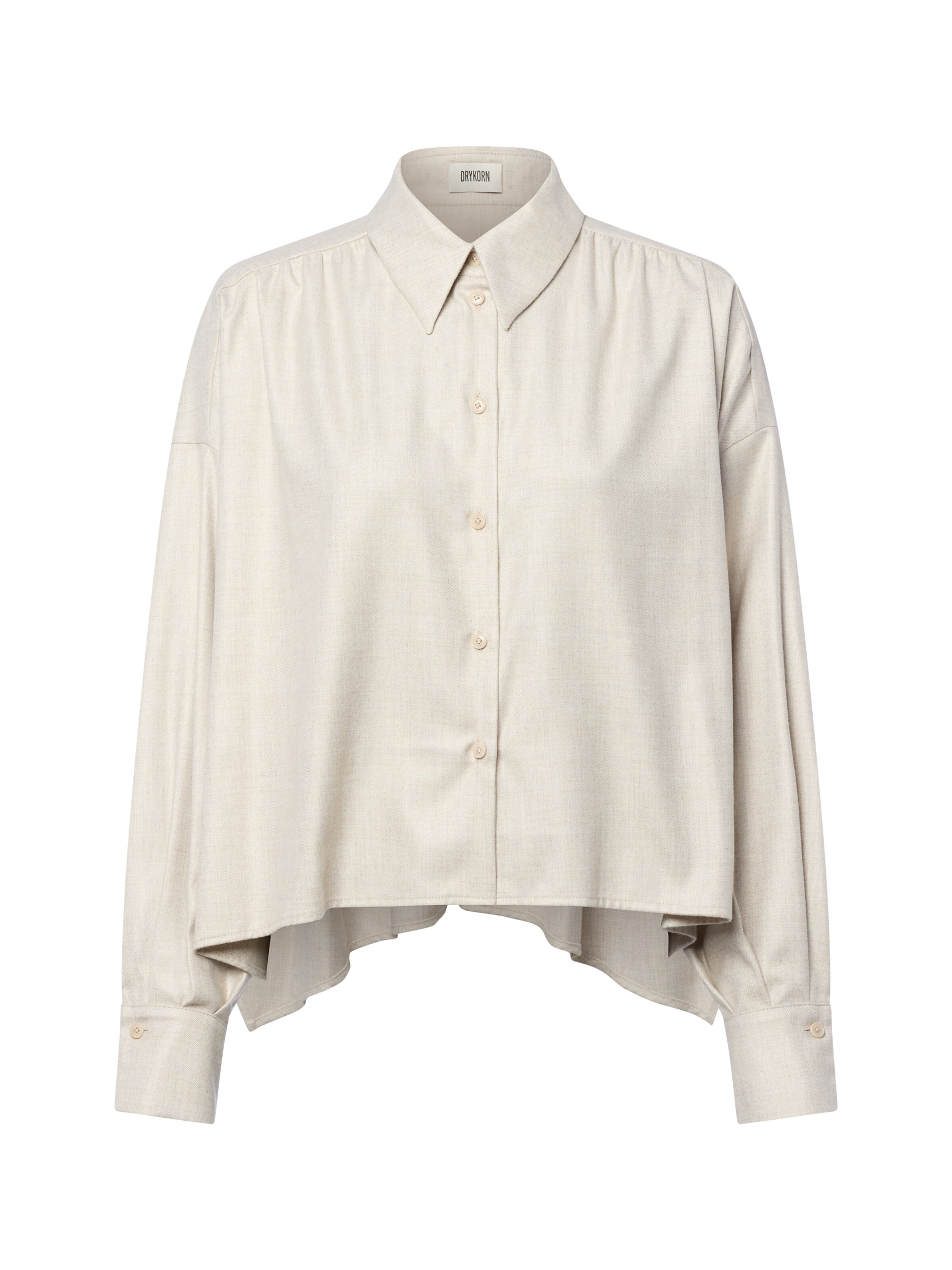 Chemisier &#x27;Flanna&#x27; DRYKORN en beige : devant